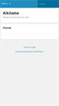 Mobile Screenshot of alkilame.com